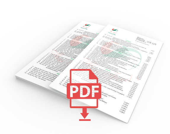 Speisekarte PDF
